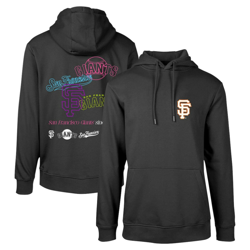 San Francisco Giants Levelwear Podium Vintage Pullover Hoodie - MLB Hoodies