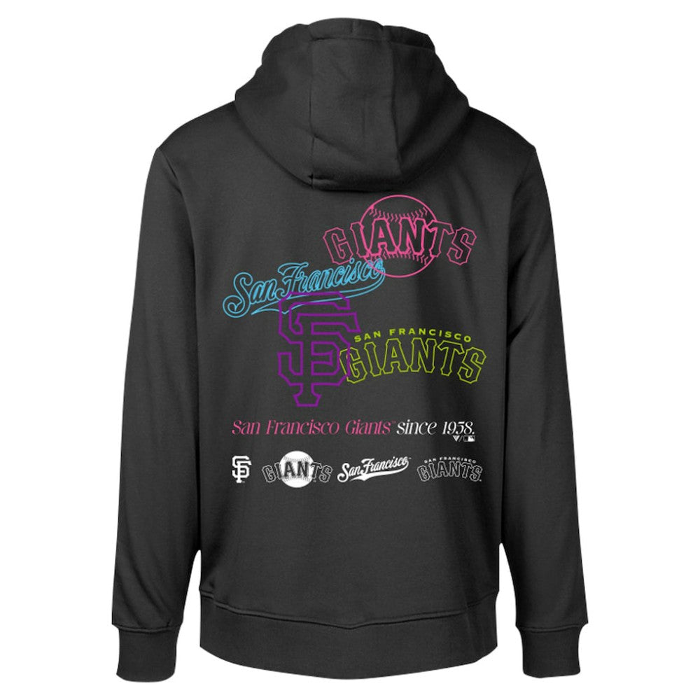 San Francisco Giants Levelwear Podium Vintage Pullover Hoodie - MLB Hoodies