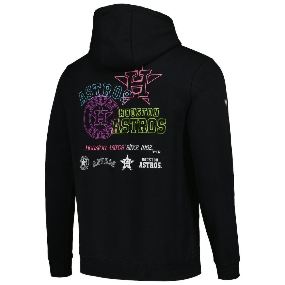 Houston Astros Levelwear Podium Vintage Pullover Hoodie - MLB Hoodies