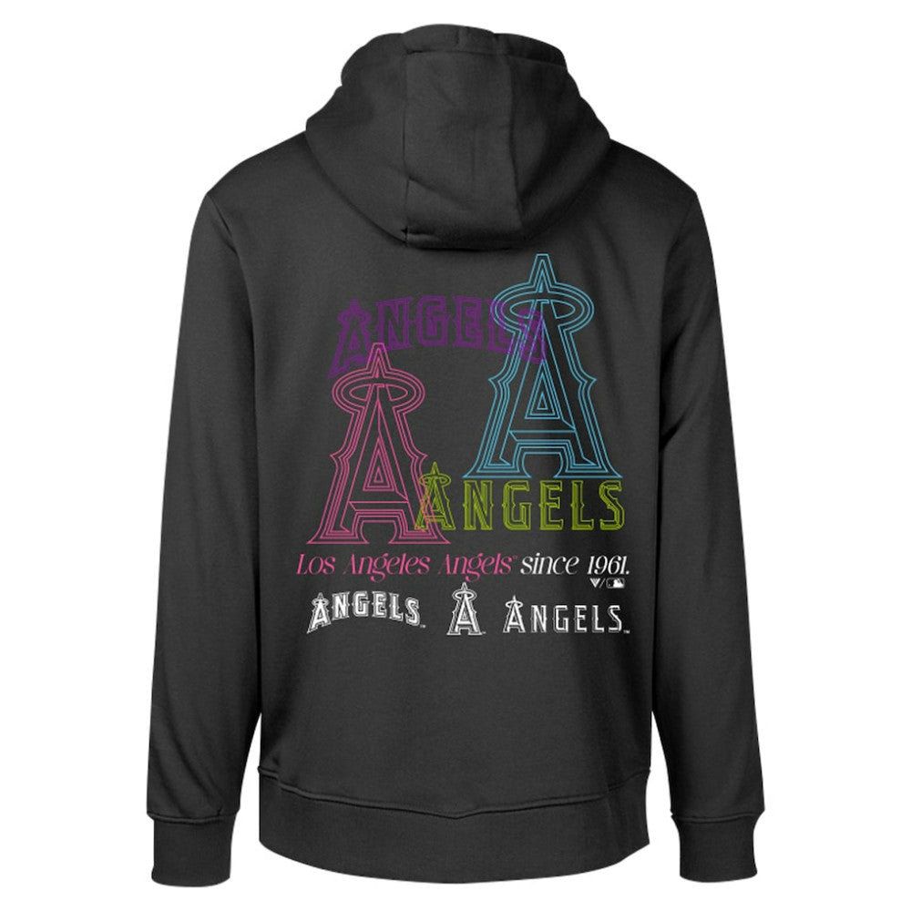 Los Angeles Angels Levelwear Podium Vintage Pullover Hoodie - MLB Hoodies