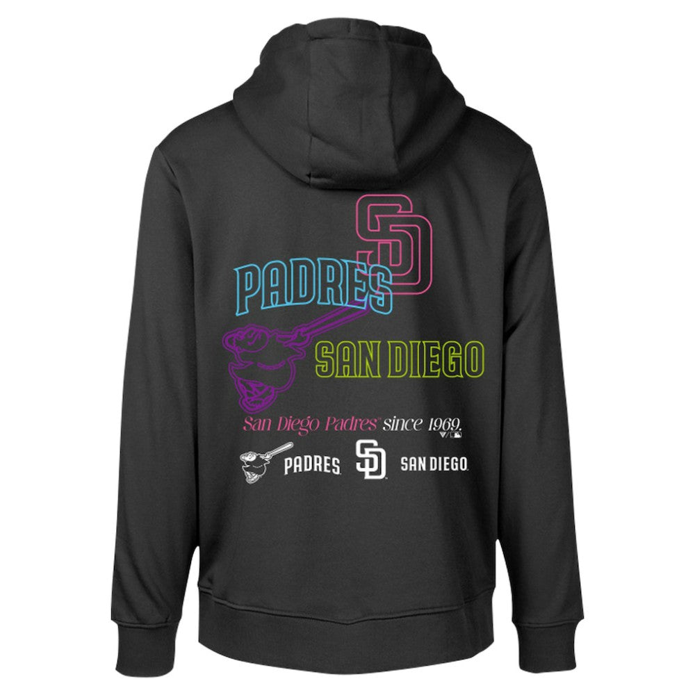 San Diego Padres Levelwear Podium Vintage Pullover Hoodie - MLB Hoodies