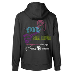 San Diego Padres Levelwear Podium Vintage Pullover Hoodie - MLB Hoodies