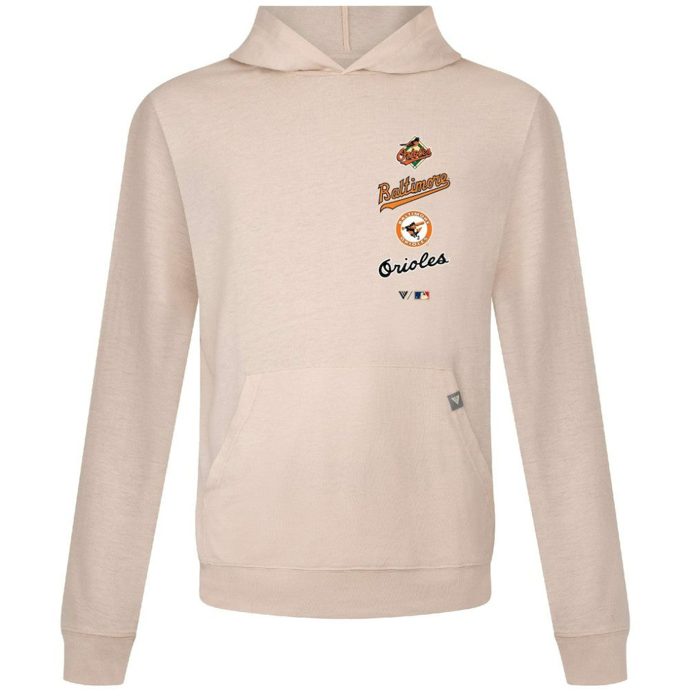 Baltimore Orioles Levelwear Base Line Pullover Hoodie - MLB Hoodies