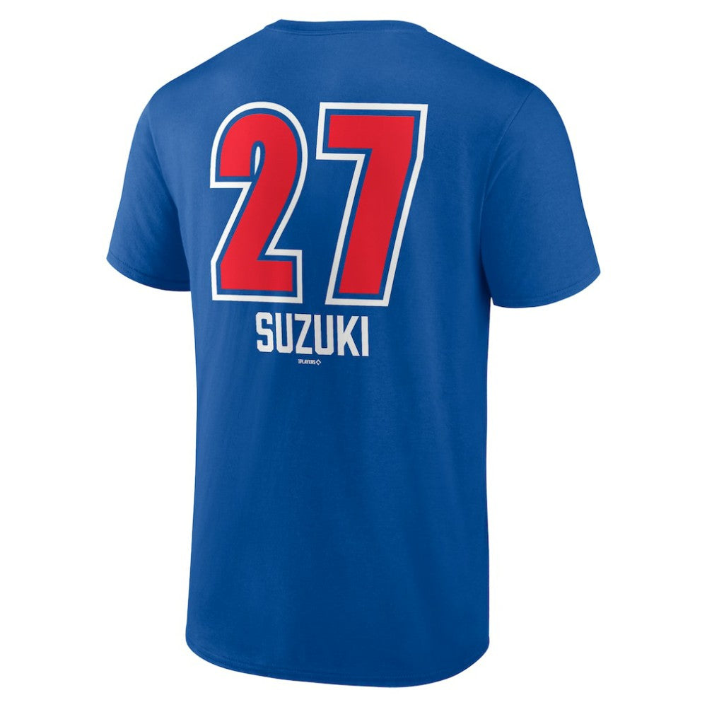 Seiya Suzuki Chicago Cubs Fastball Player Name & Number T-Shirt - MLB T-shirts
