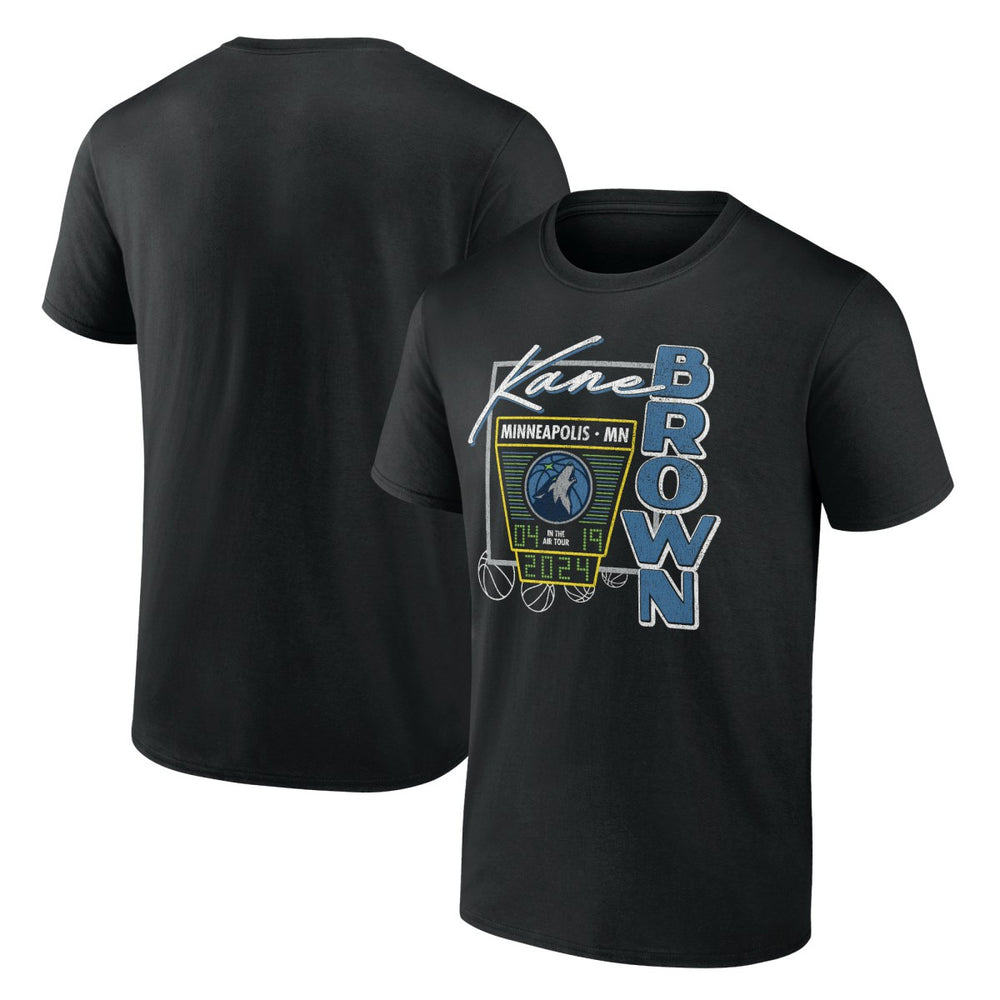 Black Kane Brown x Minnesota Timberwolves T-Shirt | NBA