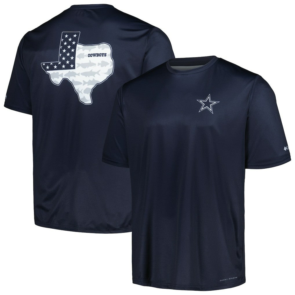 Dallas Cowboys Terminal Tackle Omni-Shade Texas T-Shirt | NFL US