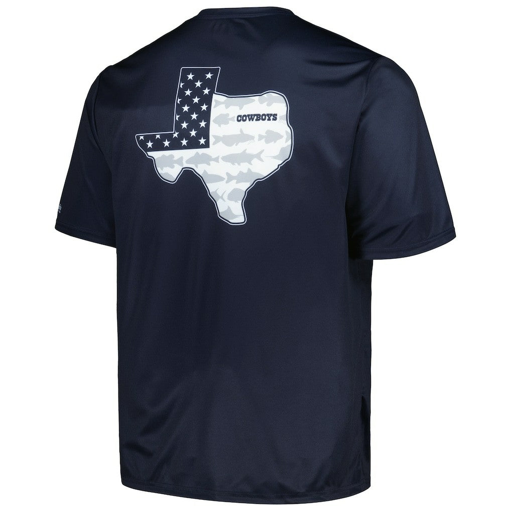 Dallas Cowboys Terminal Tackle Omni-Shade Texas T-Shirt | NFL US