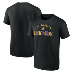 Black Los Angeles Lakers Graffiti Arch T-Shirt | NBA