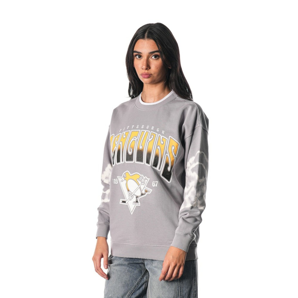 Pittsburgh Penguins The Wild Collective Unisex Tie-Dye Double Collar Pullover Sweatshirt -  NHL Sweatshirts