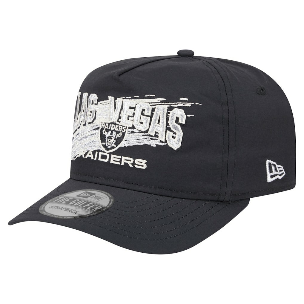 Las Vegas Raiders Throwback Brush Golfer Snapback Hat | NFL Online