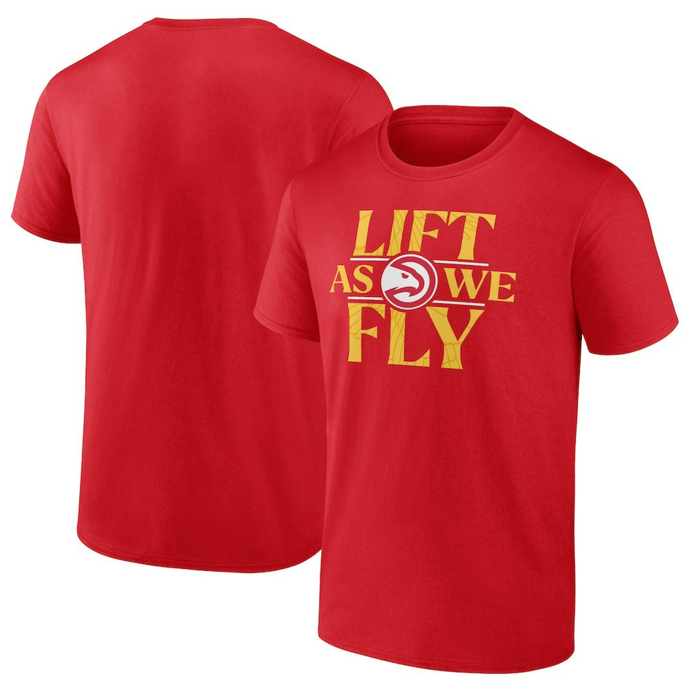 Red Atlanta Hawks Full Court Press T-Shirt | NBA