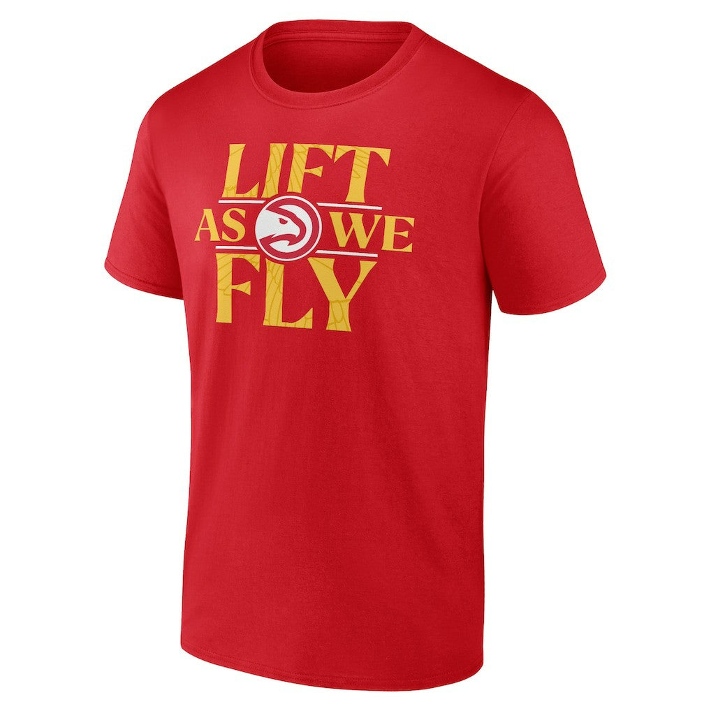 Red Atlanta Hawks Full Court Press T-Shirt | NBA