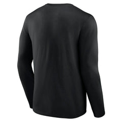 Black Brooklyn Nets Pick & Roll Coverage Long Sleeve T-Shirt | NBA