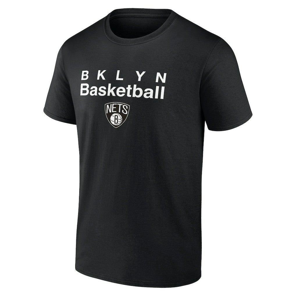 Black Brooklyn Nets Pick & Roll Coverage T-Shirt | NBA