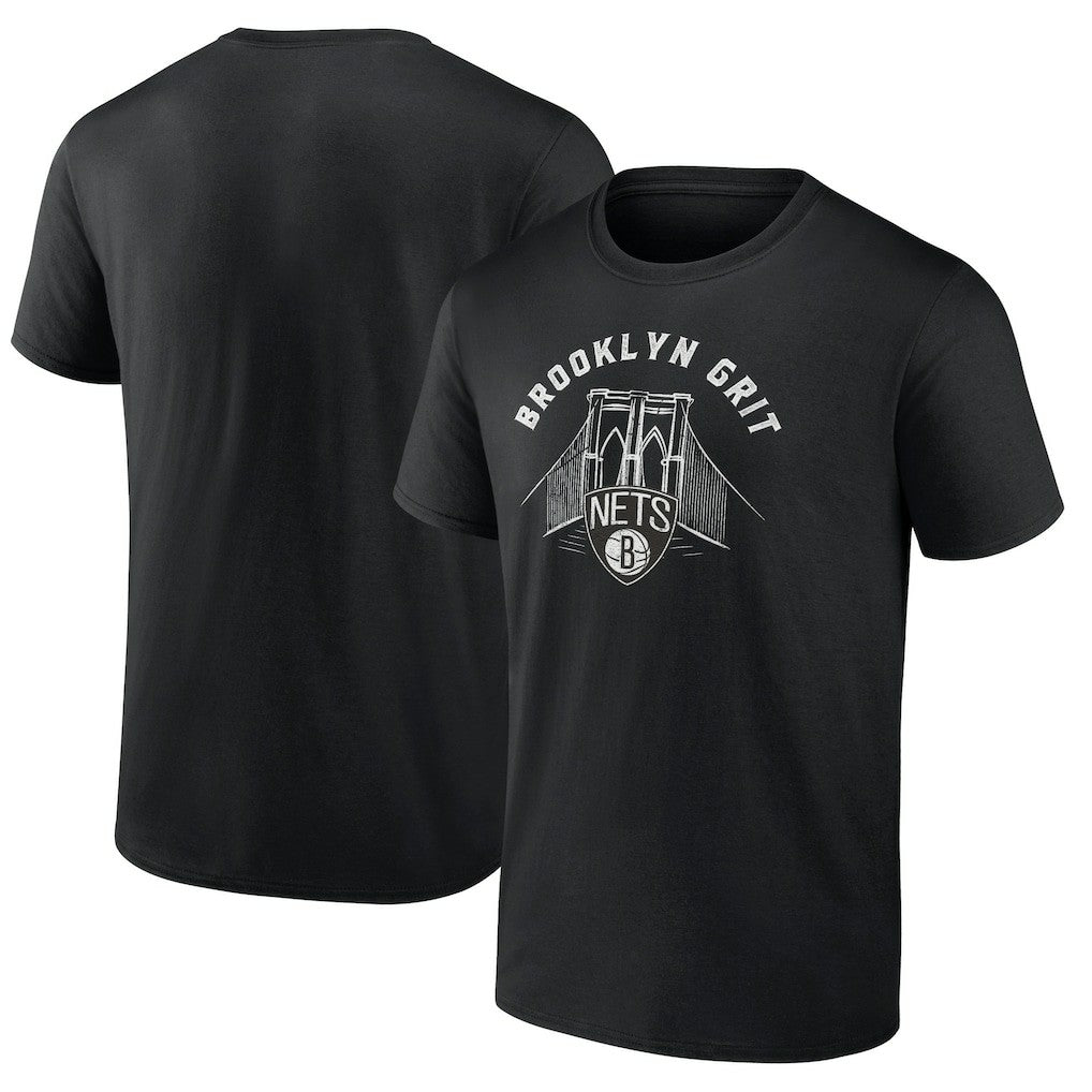 Black Brooklyn Nets Half Court Offense T-Shirt | NBA