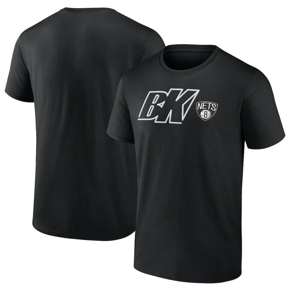 Black Brooklyn Nets Full Court Press T-Shirt | NBA