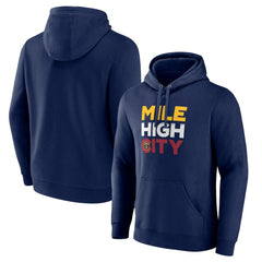Navy Denver Nuggets Pick & Roll Coverage Pullover Hoodie sale | NBA