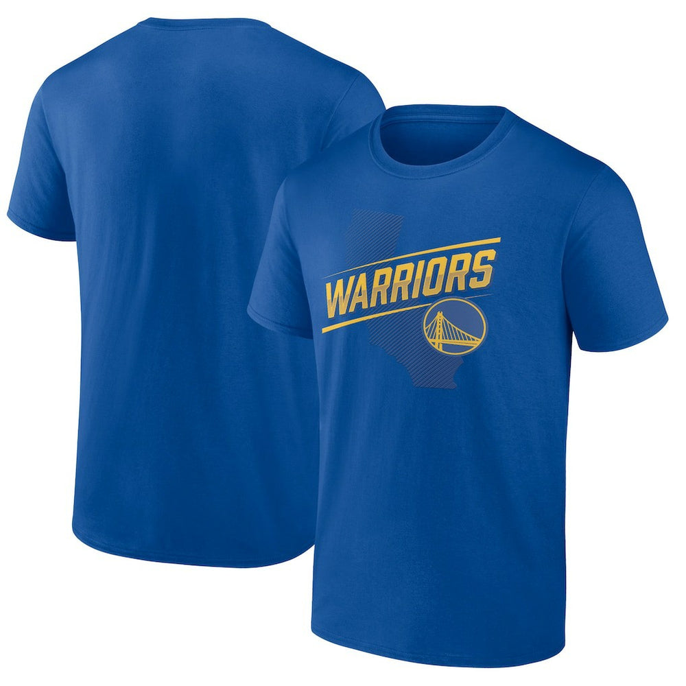 Royal Golden State Warriors Half Court Offense T-Shirt sale | NBA
