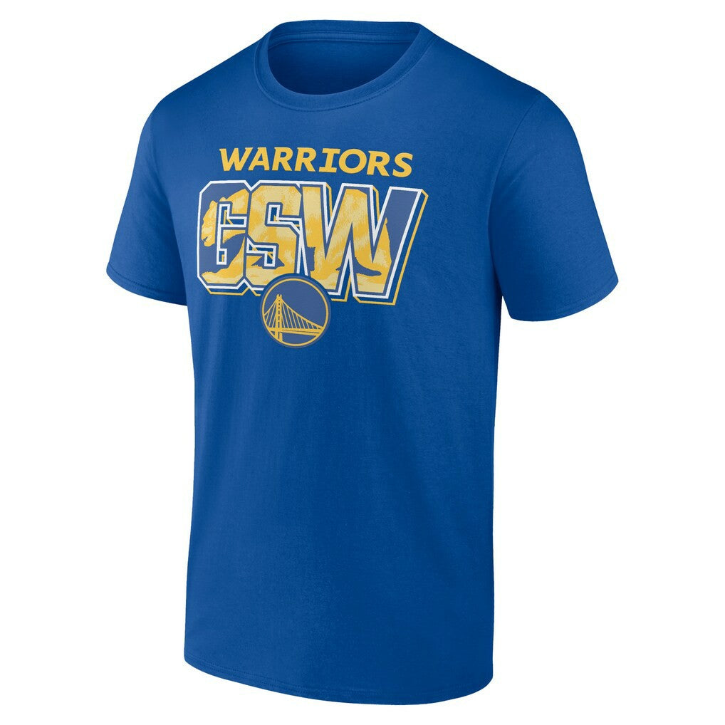 Royal Golden State Warriors Full Court Press T-Shirt sale | NBA
