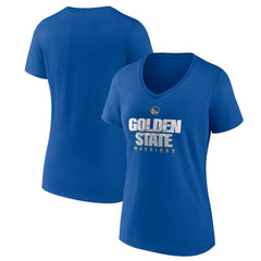 Royal Golden State Warriors Pick & Roll Coverage V-Neck T-Shirt sale | NBA