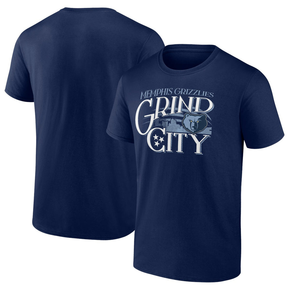 Navy Memphis Grizzlies Full Court Press T-Shirt | NBA