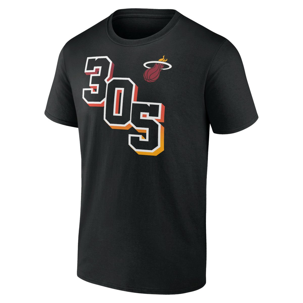 Black Miami Heat Half Court Offense T-Shirt | NBA