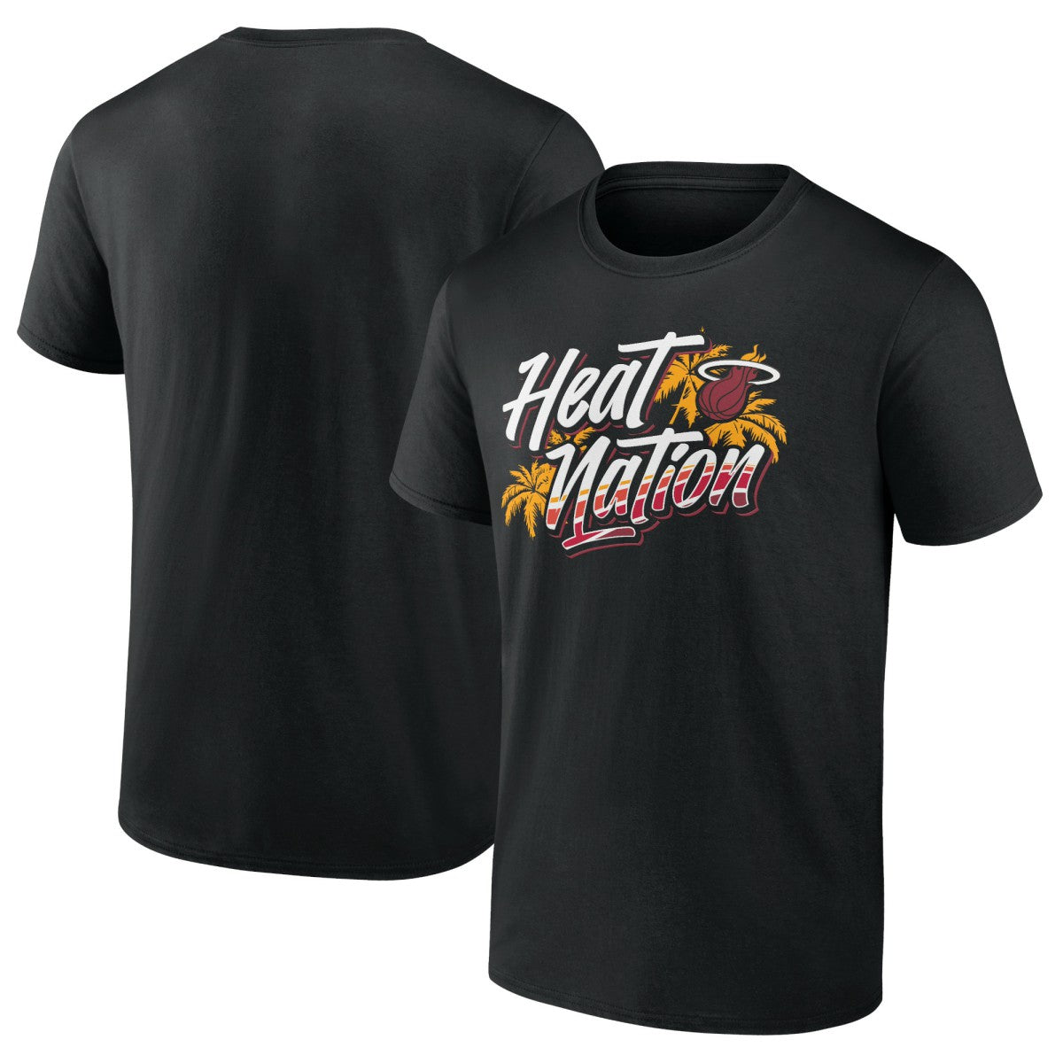 Black Miami Heat Full Court Press T-Shirt | NBA