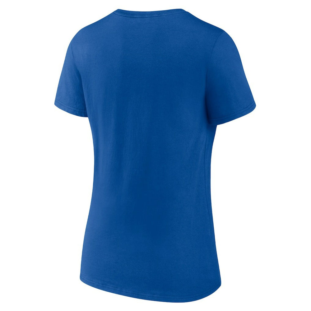 Royal Philadelphia 76ers Pick & Roll Coverage V-Neck T-Shirt | NBA
