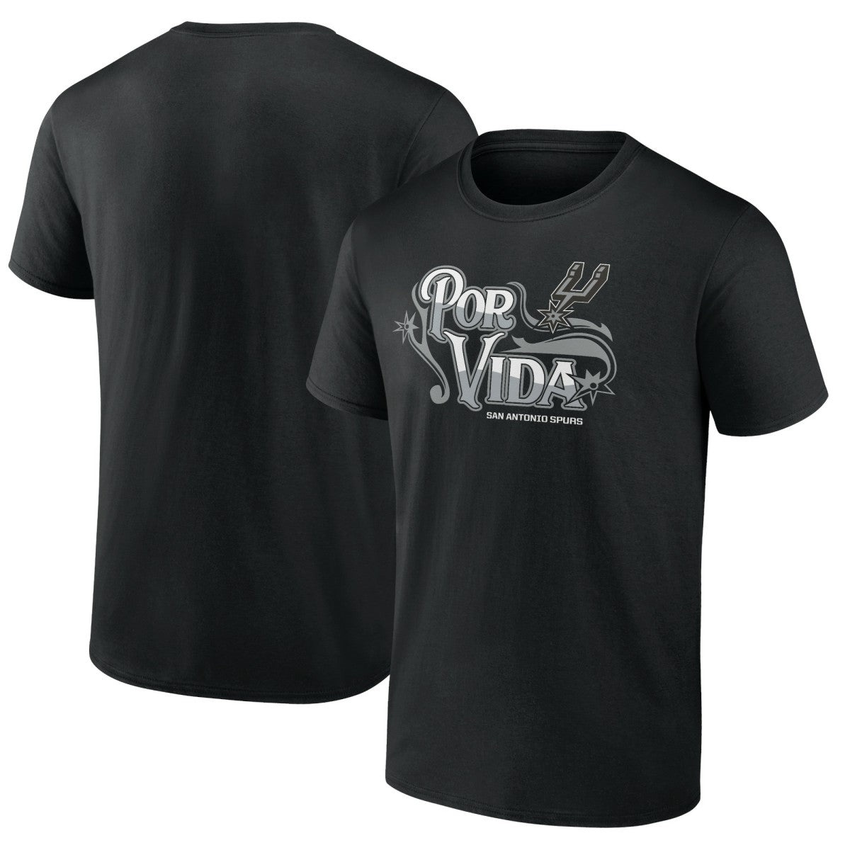 Black San Antonio Spurs Half Court Offense T-Shirt | NBA