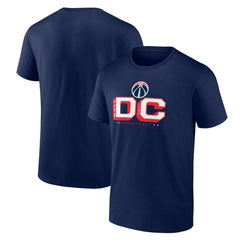 Navy Washington Wizards Pick & Roll Coverage T-Shirt | NBA