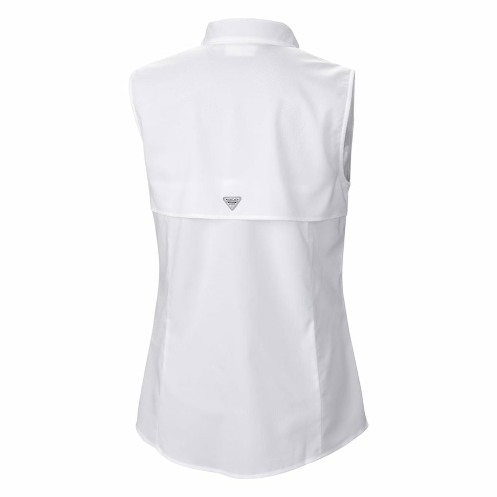 Miami Dolphins Women's PFG Tamiami Omni-Shade Sleeveless Button-Up Shirt | NFL Hot