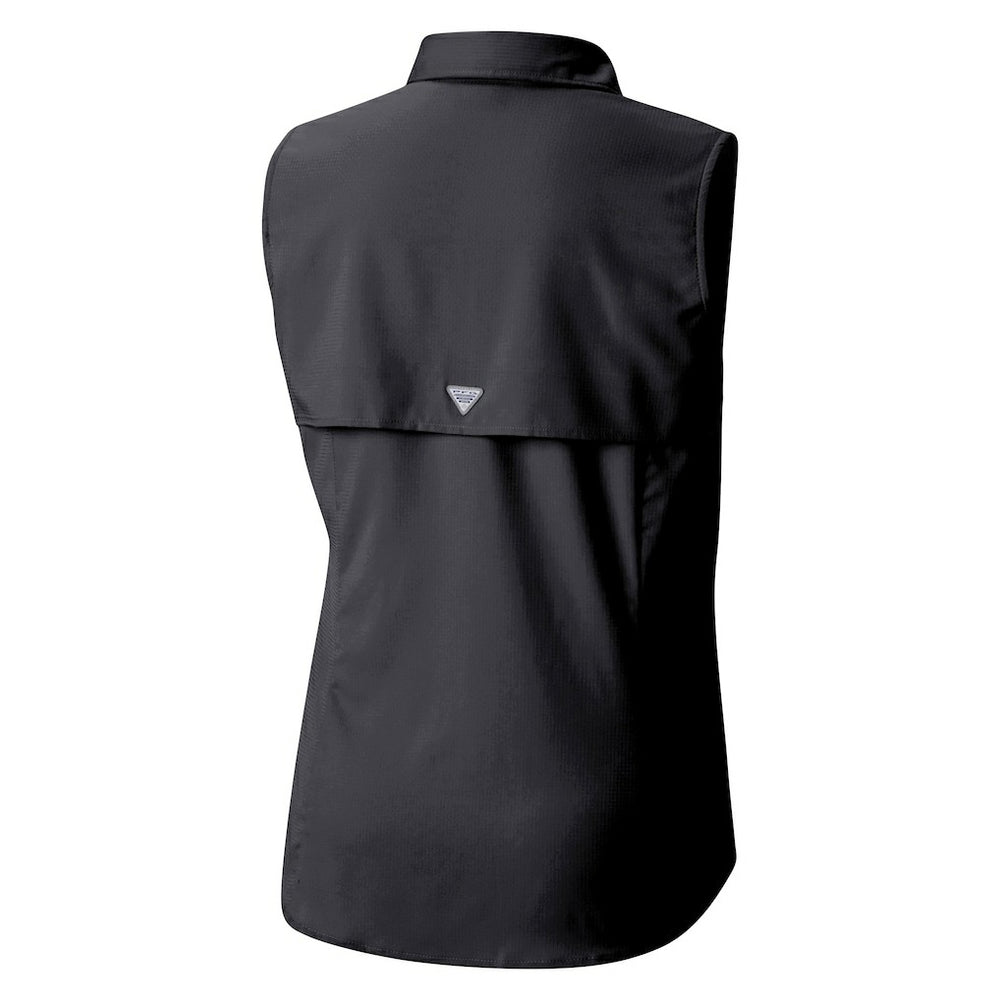 Minnesota Vikings Women's PFG Tamiami Omni-Shade Sleeveless Button-Up Shirt | NFL New