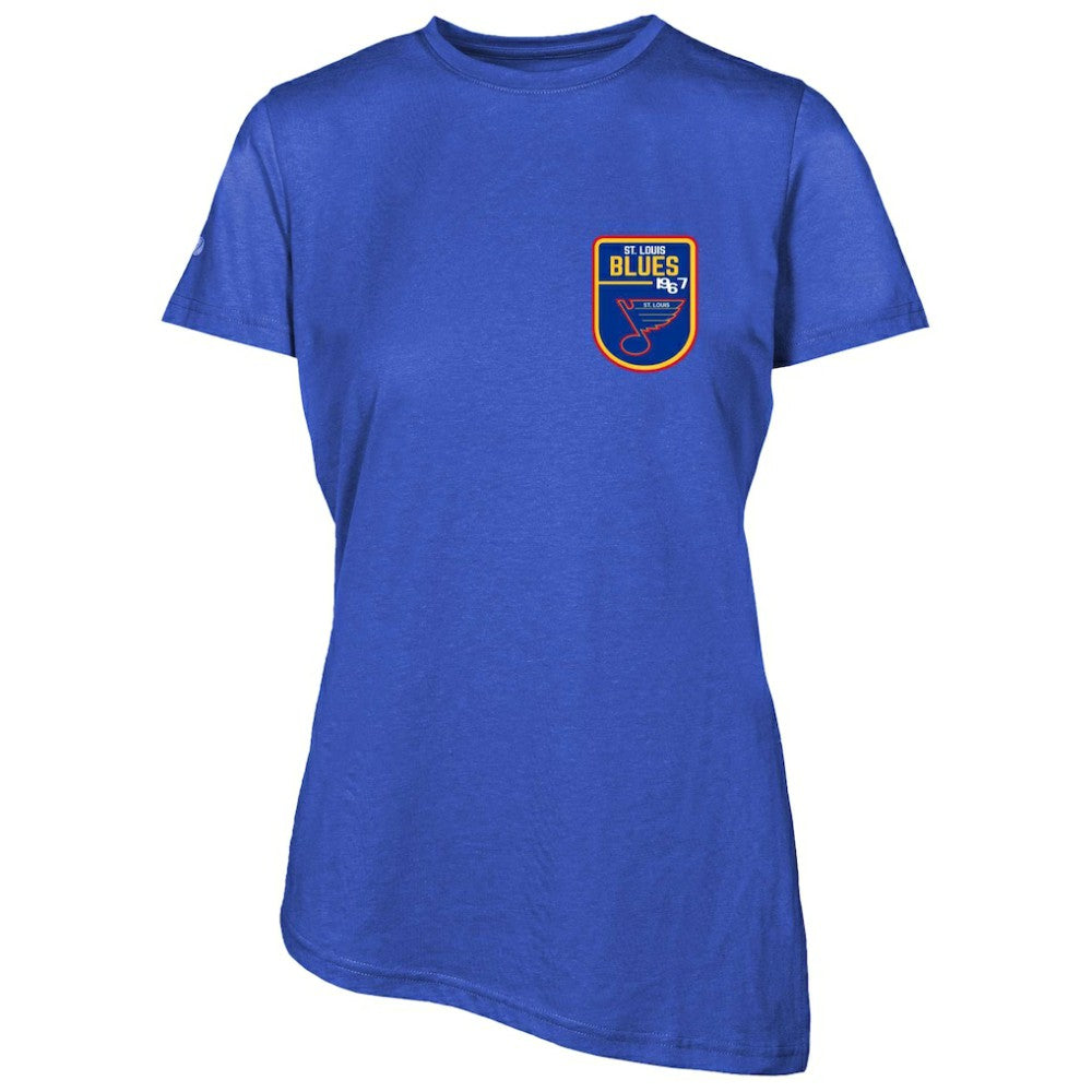 St. Louis Blues Levelwear Women's Retro Birch T-Shirt -  NHL T-shirts