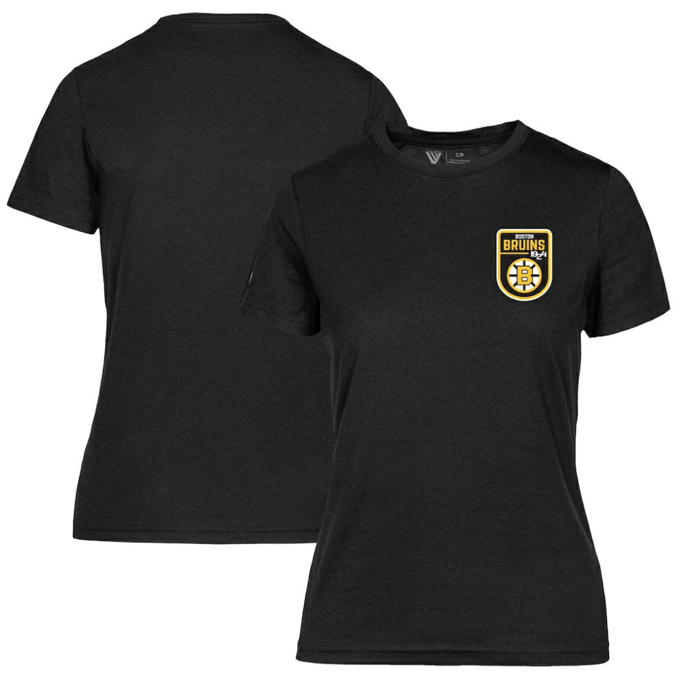 Boston Bruins Levelwear Women's Retro Maddox T-Shirt -  NHL T-shirts
