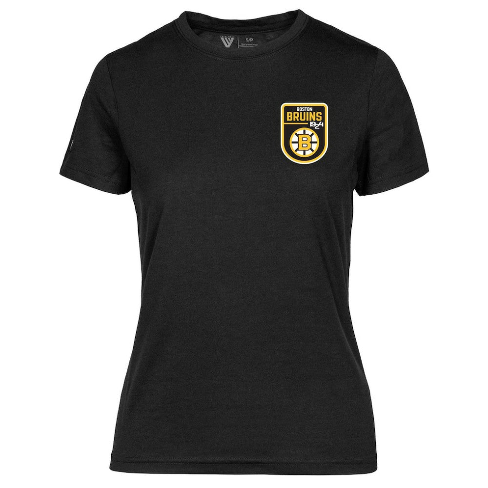 Boston Bruins Levelwear Women's Retro Maddox T-Shirt -  NHL T-shirts
