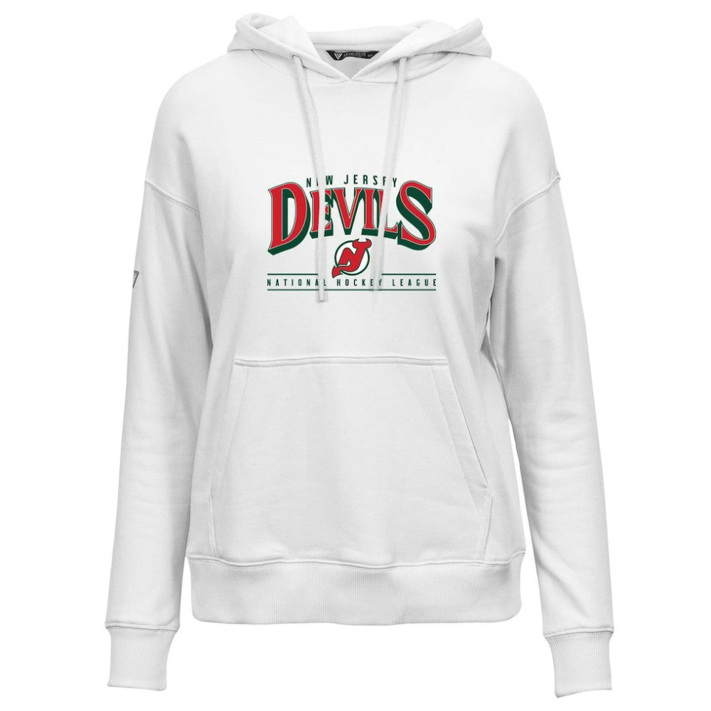 New Jersey Devils Levelwear Women's Retro Adorn Spellout Pullover Hoodie -  NHL Jerseys