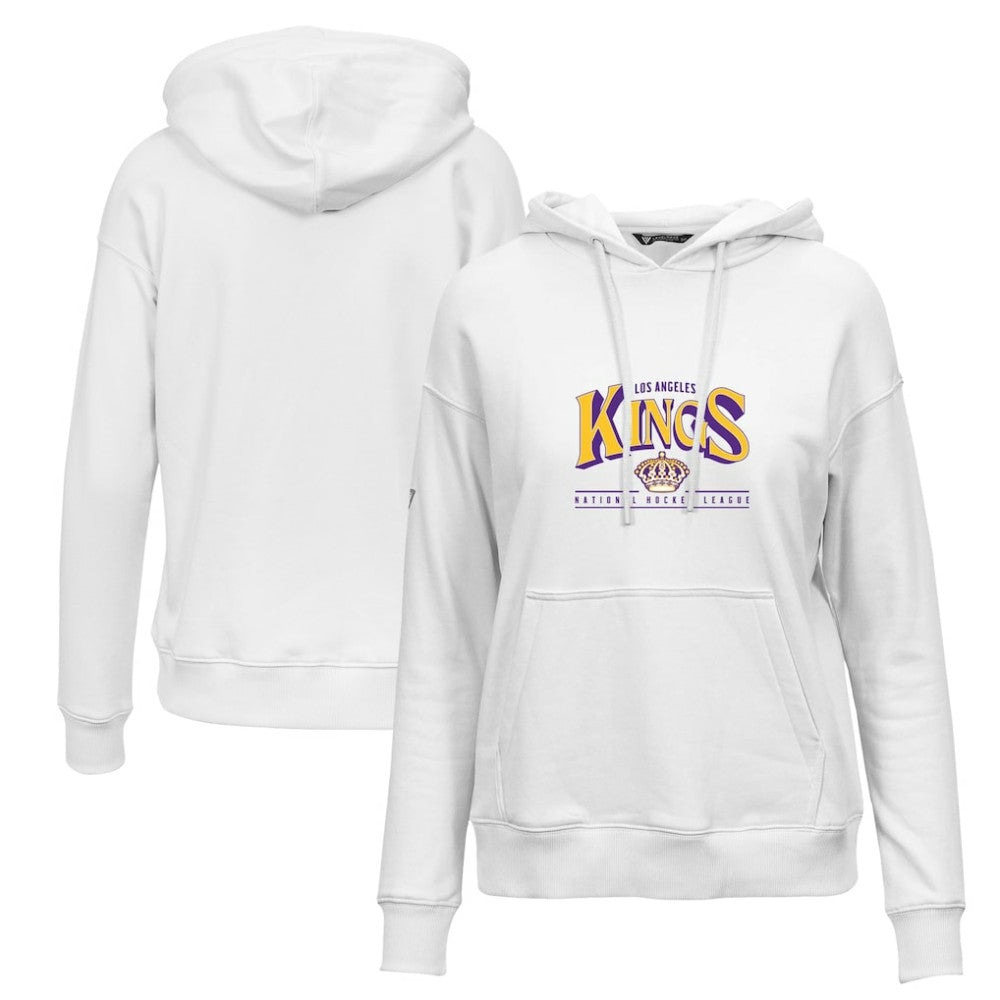 Los Angeles Kings Levelwear Women's Retro Adorn Spellout Pullover Hoodie -  NHL Hoodies
