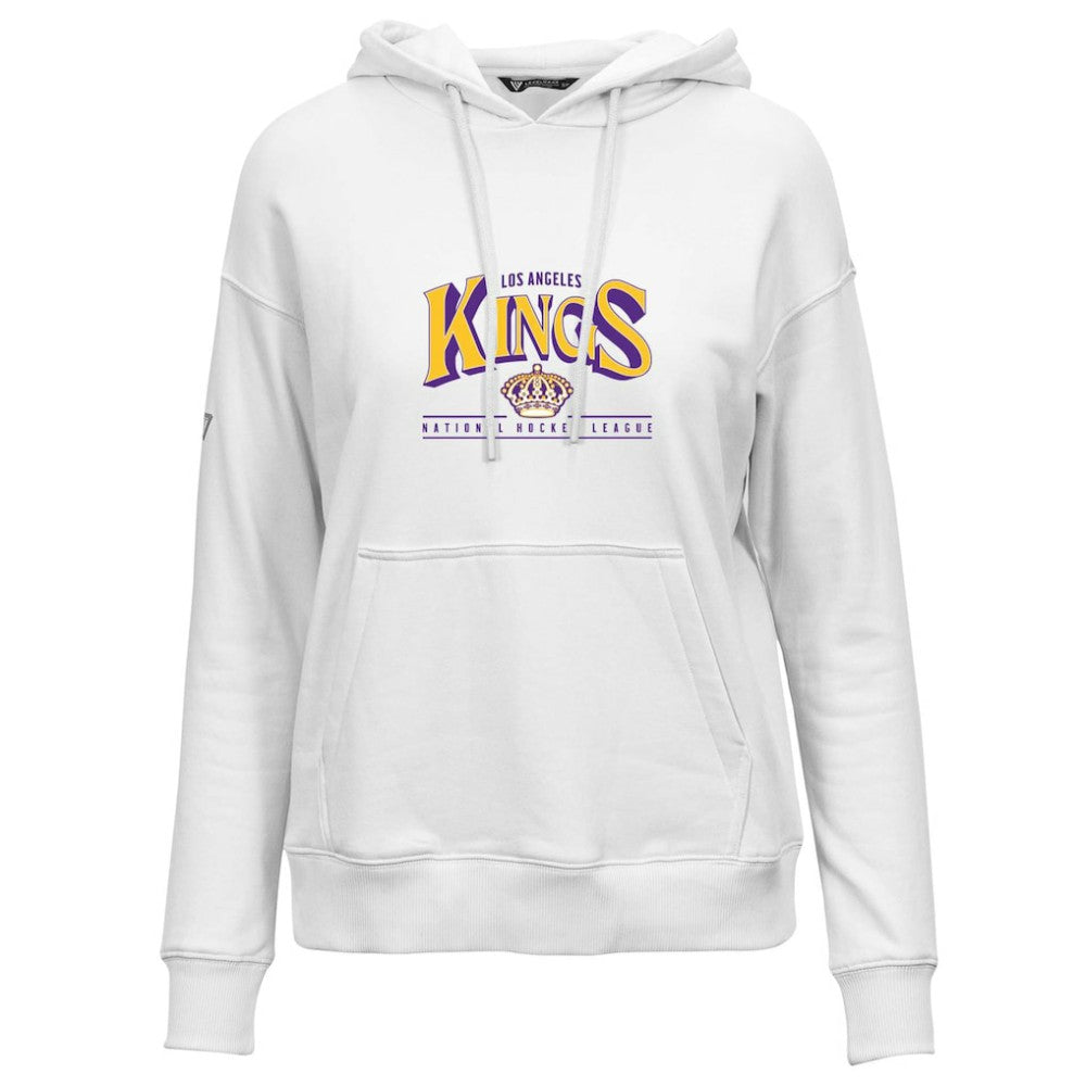 Los Angeles Kings Levelwear Women's Retro Adorn Spellout Pullover Hoodie -  NHL Hoodies