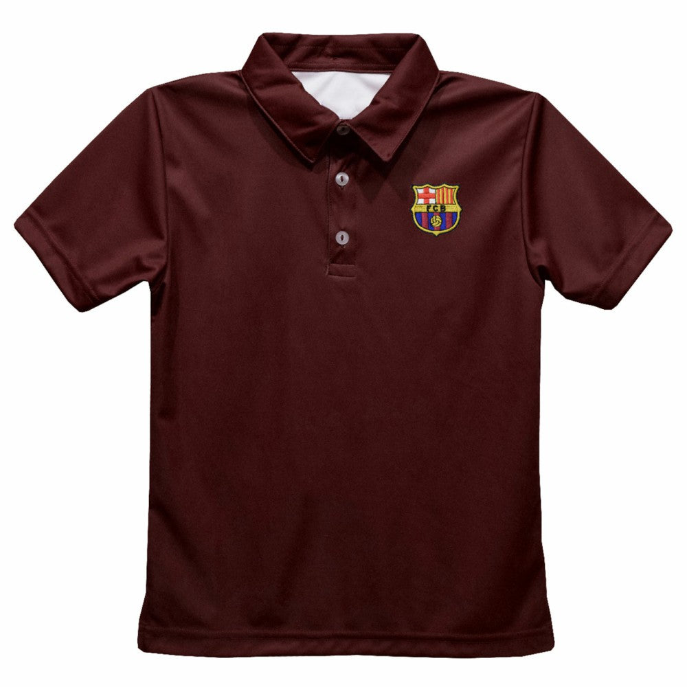 Barcelona Vive La Fete Youth Solid Polo