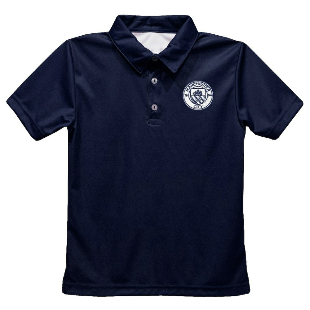 Manchester City Vive La Fete Youth Solid Polo