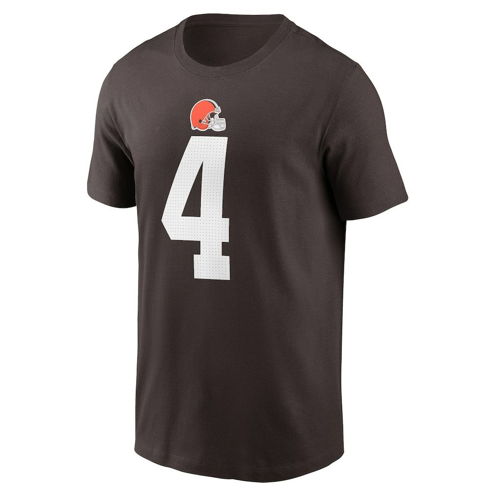 Cleveland Browns Deshaun Watson  Player Name & Number T-Shirt | NFL New