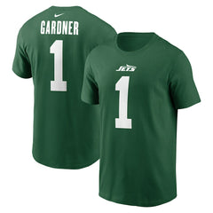 New York Jets Sauce Gardner  Name & Number T-Shirt | NFL Near me