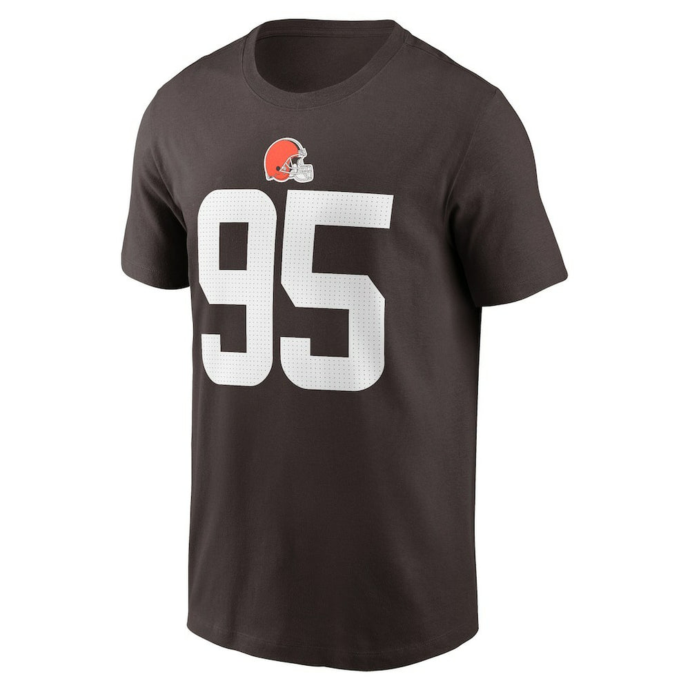Cleveland Browns Myles Garrett  Player Name & Number T-Shirt | NFL Outlet
