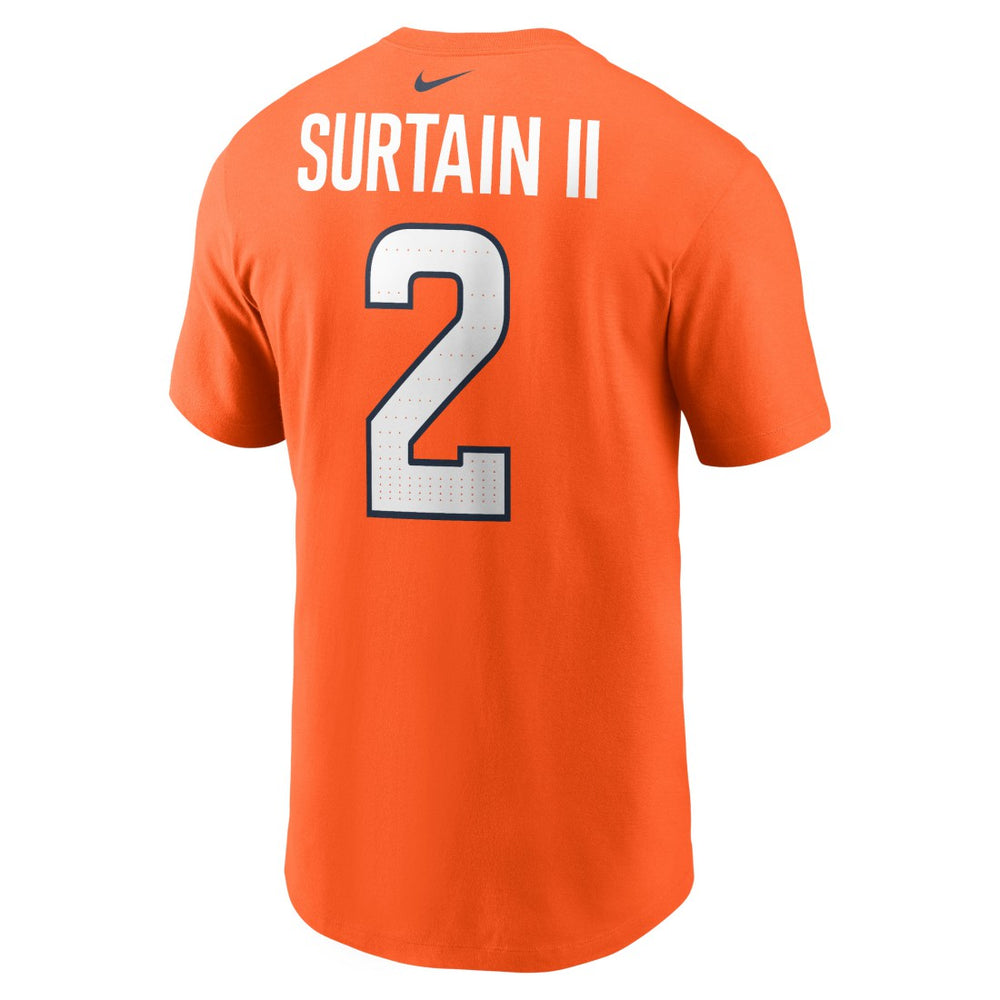 Denver Broncos Patrick Surtain II  Name & Number T-Shirt | NFL Near me