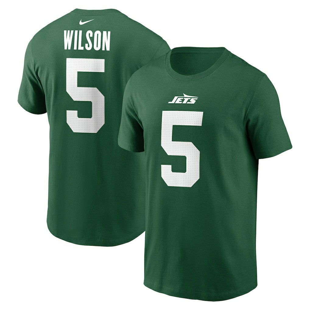 New York Jets Garrett Wilson  Name & Number T-Shirt | NFL On sale