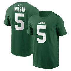 New York Jets Garrett Wilson  Name & Number T-Shirt | NFL On sale