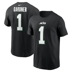 New York Jets Ahmad Sauce Gardner  Name & Number T-Shirt | NFL Outlet