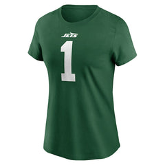 New York Jets Sauce Gardner  Women's Player Name & Number T-Shirt | NFL Hot