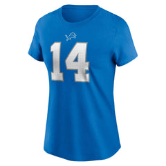 Detroit Lions Amon-Ra St. Brown  Women's Player Name & Number T-Shirt | NFL Sale