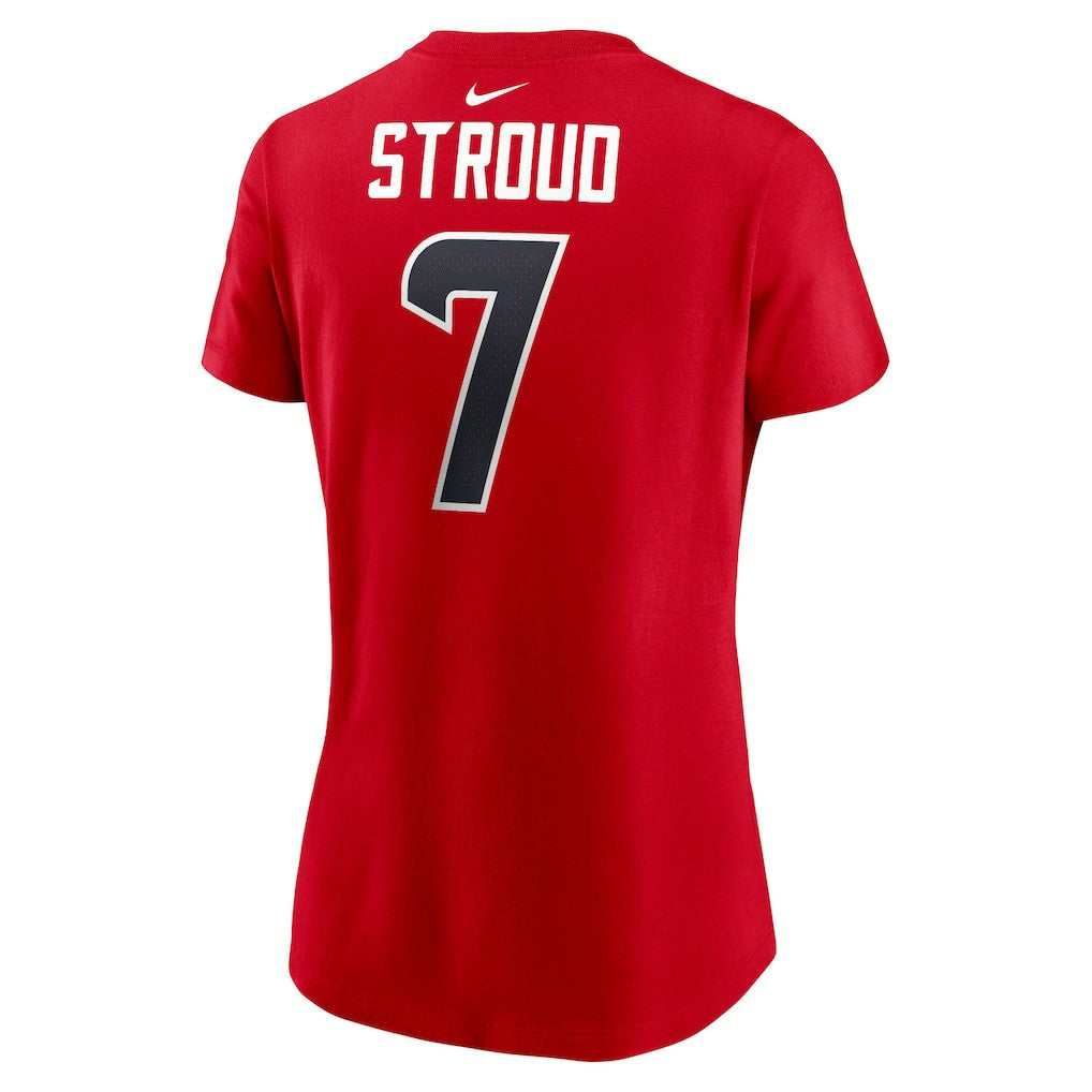 Houston Texans C.J. Stroud  Women's Player Name & Number T-Shirt | NFL US